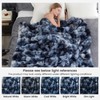 Cozy Bliss Faux Fur Throw Blanket for Couch, Fuzzy Soft