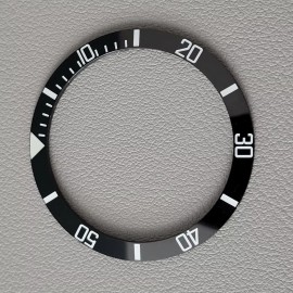 tokeilab SEIKO SKX007 SKX009 CERAMIC Bezel Insert Black SKX (SUB style) Sloped C3