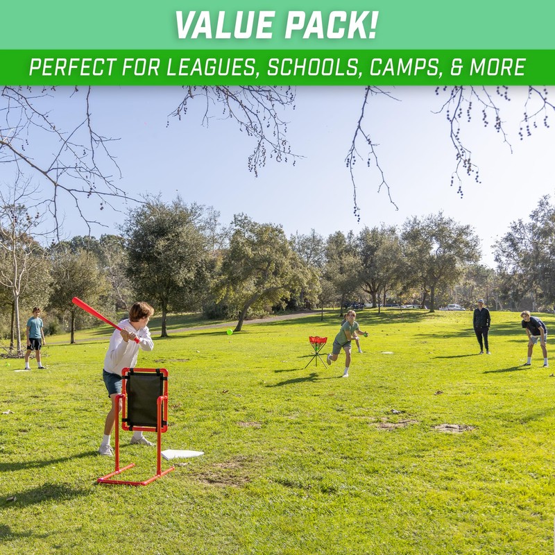 GoSports Baseball & Softball 4 Piece Premium Base Set -