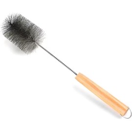 Solobravery Wood Stove Brush, Chimney Cleaning Brush, For Wood Stoves [M, L], Stainless Steel Brush M, L (M)