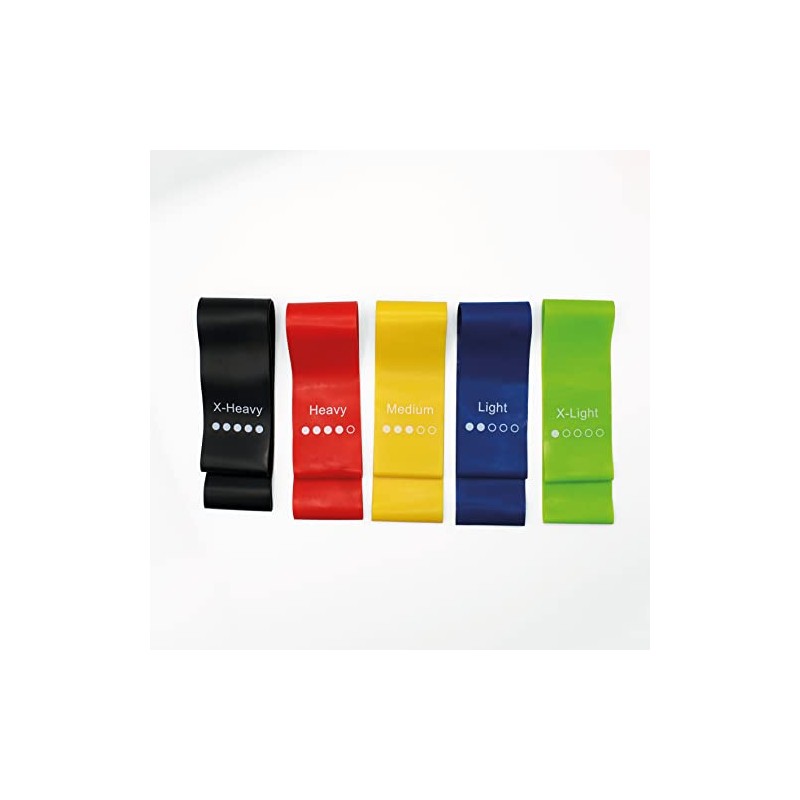GO PLUS Mini Ligas Kit 5 Bandas de Resistencia