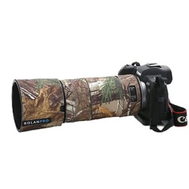 Rolanpro Waterproof Lens Cover for Canon RF 100-400mm F5.6-8 IS USM Coat Lens Protective Sleeve Case Clothing-#23 Brown Jungle Waterproof