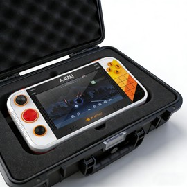 JYGamhanbil Carrying Case Waterproof Bag Cover Hard Shell for My Arcade Atari Gamestation Go Gaming Handheld Console,Protective Storage Bag Travel Case for Gamestation Go Dock,Power Cord,Accessories