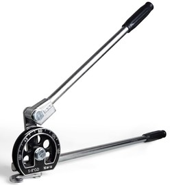5/8" O.D. Tube Bender Manual Tubing Pipe Bending Tool 180 Degree Bending Angle HVAC Repair for Copper Aluminum Tubes