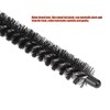 Mini Round Brush Nylon Bristles Short Hair Styling Wooden Handle