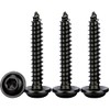 Drenky Wood Screws Torx Black, M4 x 20 mm Tapping