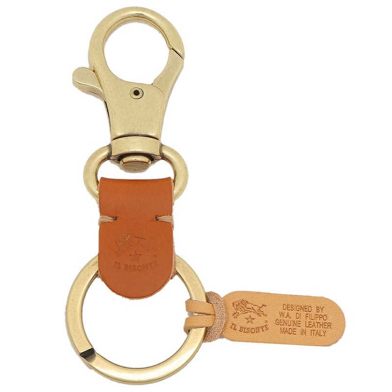 IL BISONTE SKH016 PG0001 CA101B Key Ring Key Ring Key