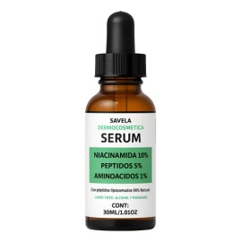 Serum Niacinamida 10%, Aminoacidos 1% Y Peptidos 5%, 30ml