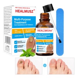 Líquido Antibacteriano De Uñas Grises Para Uñas Enfermas30ml