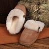 OOW Western Fluffy Slippers for Women with Memory Foam Comfy