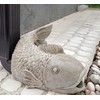 Euiroet Real Fish Sculpture Gutter Downspout Extender,Garden Statues Ornament,Decor Downspout