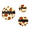 Paquete de 24 bocados de maquillaje con estampado de leopardo