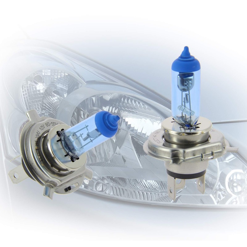 Michelin 8754 Lampada Auto, Blue Light, 2 H4, 12 V,