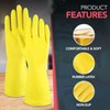 APXB 4/10 Pairs Rubber Gloves S/M/L Long Sleeve Household Washing
