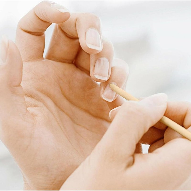 GOOD STUFF Pack of 12 Wooden Sticks for Cuticle Remover