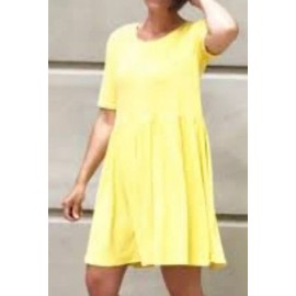 AND Agnes and Dora Swing Tunic yellow XL