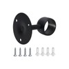 Antrader Curtain Rod Ceiling-Mount Bracket 1 1/2 Inch,4Pcs Ceiling Mount