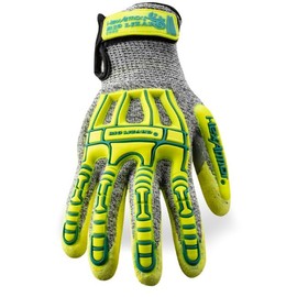 HexArmor Cut-Resistant Impact Protection Nitrile Palm Work Gloves | Rig Lizard® Series 2092 | Medium