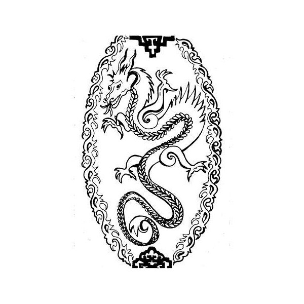 Efco Dragon Stempel mit 1 Teil, 11 x 8 x 2 cm