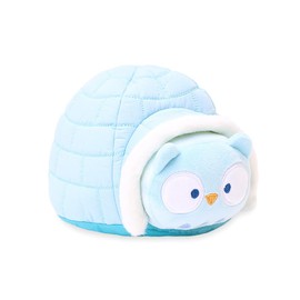 Anirollz Stuffed Animal Plush Toy Winter Igloo Owlyroll Small Outfitz Plush Doll | Soft, Squishy, Warm, Cute, Comfort, Safe Birthday Kawaii