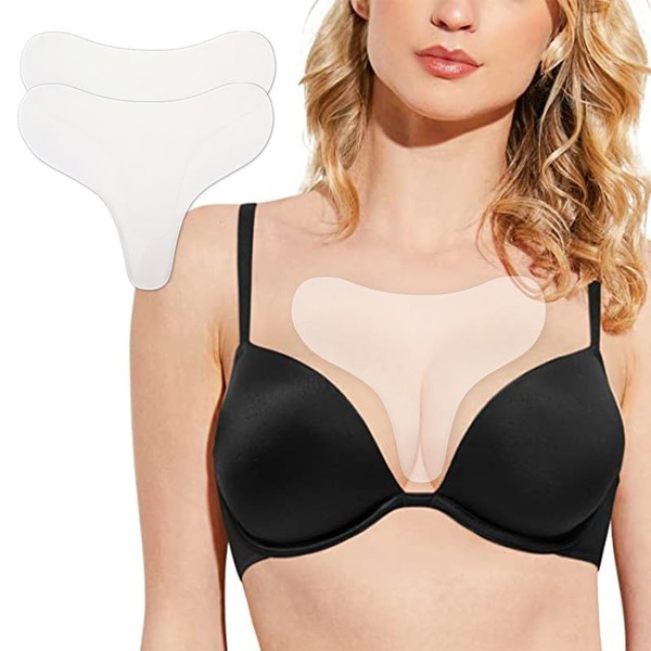prypug Chest Wrinkle Pads-Silicone Patches for Decollete, 2 PCS Anti