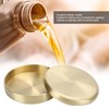 Watch Oil Jar Copper Watch Movement Cleaning Maintenance Pot Round