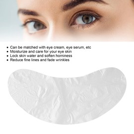 ANKROYU Pack of 100 Disposable Eye Patches, Absorbent, Lockable Disposable Eye Patch, Disposable Eye Paper for DIY, Absorbent, Lockable Eye Patch for Beauty Salon