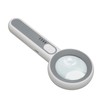 Handheld Magnifying Glass 5x Rechargeable Touch Control LED Light Handheld