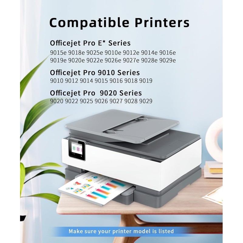 Q-image 962XL Ink Cartridge Combo Pack Replacement for OfficeJet Pro