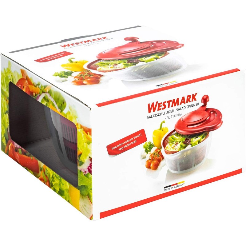 Westmark salad spinner, Volume: 5 litres, ø 26 cm, Plastic,