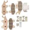 Mabutingti Brake Pads Front and Rear Sintered for Yama-ha Raptor