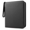 WisOffice Top Loader Binder 4 Pocket for 144 Toploaders, Side