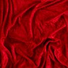 Ben Textiles Stretch Panne Velvet Velour Red, Fabric by the