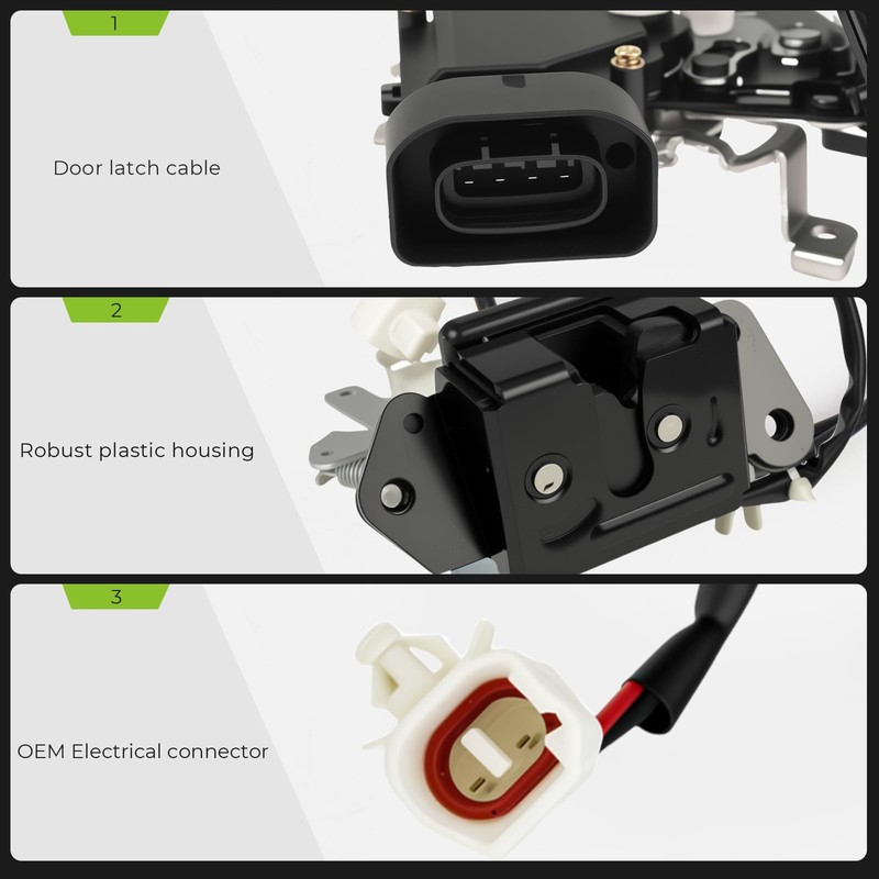 QBselecar Rear Liftgate Actuator Hatch Trunk Latch Tailgate Door Lock