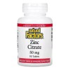 Zinc Citrato 50mg Natural Factors Tabletas Veganas Sabor