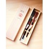 Couple Chopsticks, Wedding Gift, Paulownia Box, Chopsticks Pair, Two-Set, Luxury