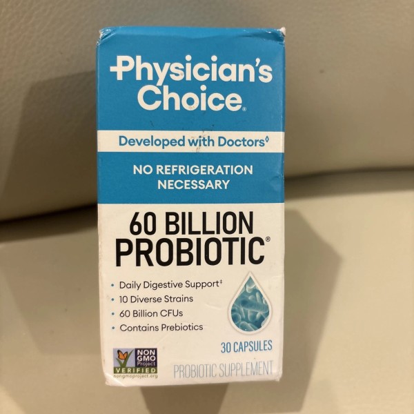 Physician's Choice 60 Billion Probiotic 30 Capsules- NEW Exp 02/27