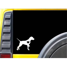 EZ-STIK English Pointer Little Heart Sticker k961 6 inch Dog Decal
