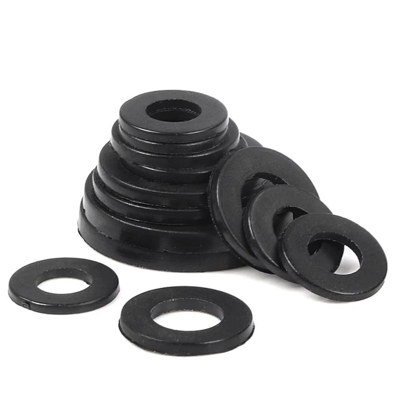 FEEIMOL Plastic Flat Washers Black Nylon Washers M3 x 12