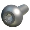 M8 (40mm) Hex Socket Button Screw (Pack of 5) Buttons
