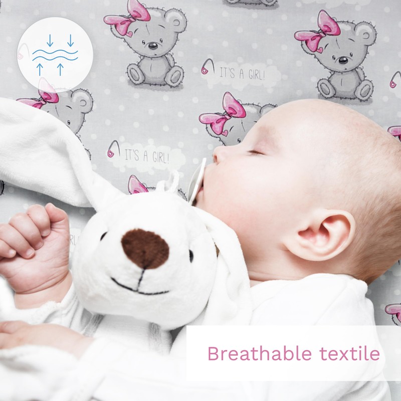 Baby Comfort 2 Piece Duvet Cover & Pillowcase Bedding Set