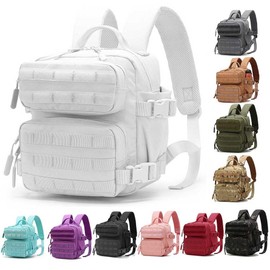 ONE WVW PIN 9L Mini Backpack for Women, 9L Small Hiking Backpack of Gym, Travel, Camping, White, Mini, 9l Backpack Mini