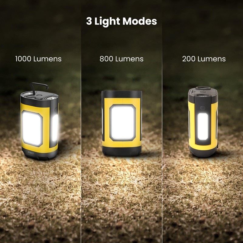 Feit Electric LANRFL1000 LED Lantern, 1000 Lumens, 5000K Daylight, Rechargeable
