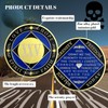 CHURYUML 25 Year NA Coins Recovery Chip Narcotics Anonymous Gifts