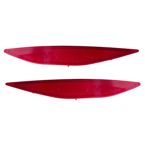 Pinochukka Pair of Rear Bumper Left Right Side Reflector Light