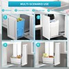 Pull Out Trash Can Under Cabinet Kit - Heavy Duty