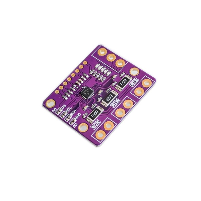 10PCS INA3221 Triple-Channel Shunt Current Voltage Sensor Power Control Module