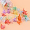 Ahoney 60PCS Mini Butterfly Hair Clips for Hair with Box