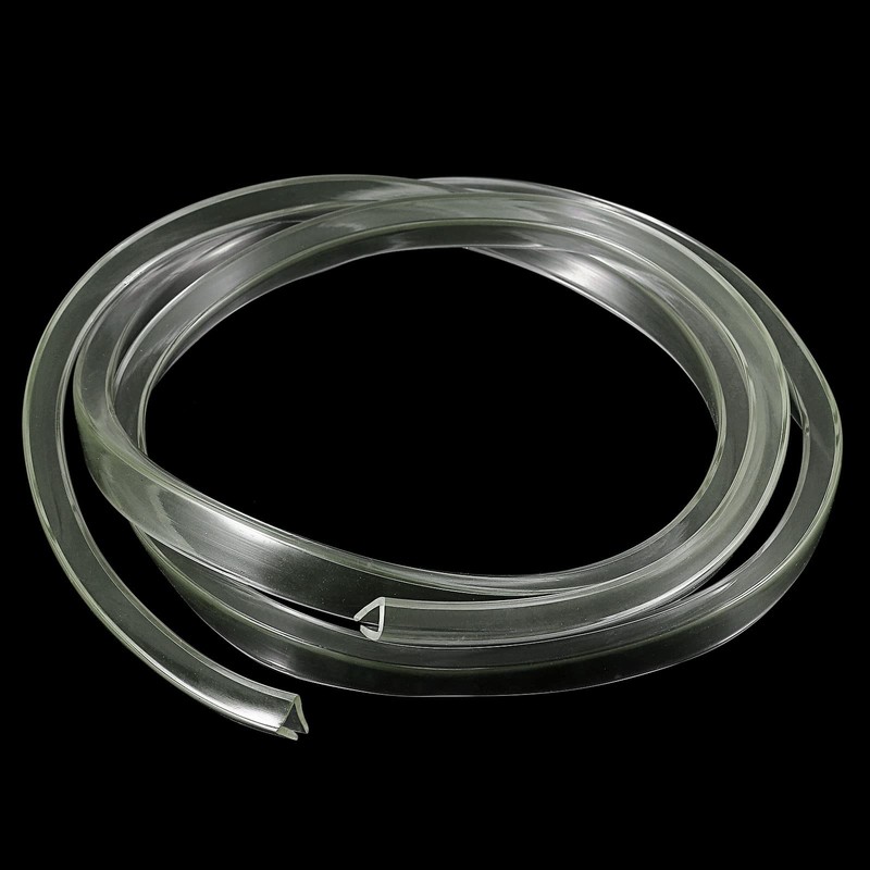 sourcing map U Channel Edge Strips 4.9ft Length Rubber Protection