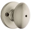 Kwikset 300AO 15 6AL RCS V1 Satin Nickel Aliso Privacy